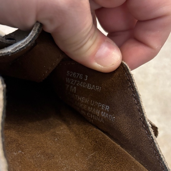 WOMEN'S WHITE MOUNTAIN BARI CLOGS Taupe Unlined size 7 - Picture 3 of 5